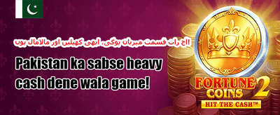 ہاٹ سلوٹس: مفت اسپنز promotion banner